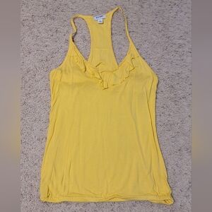 Yellow Racerback top